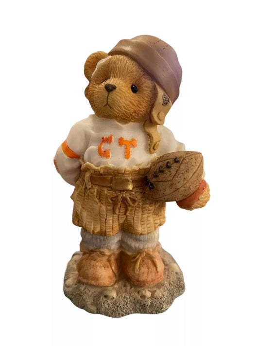 Cherished Teddies: Butch "Can I Be Your Football Hero" Figurine - Collector Store LLC