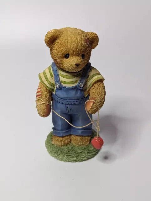 Cherished Teddies: Calvin "Life Is Filled With Ups & Downs" Figurine - Collector Store LLC