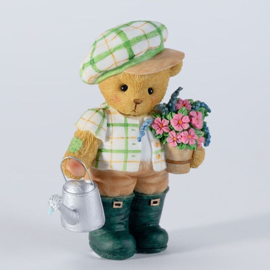 Cherished Teddies: Cedric "Nurture What Brings You Joy" Figurine - Collector Store LLC