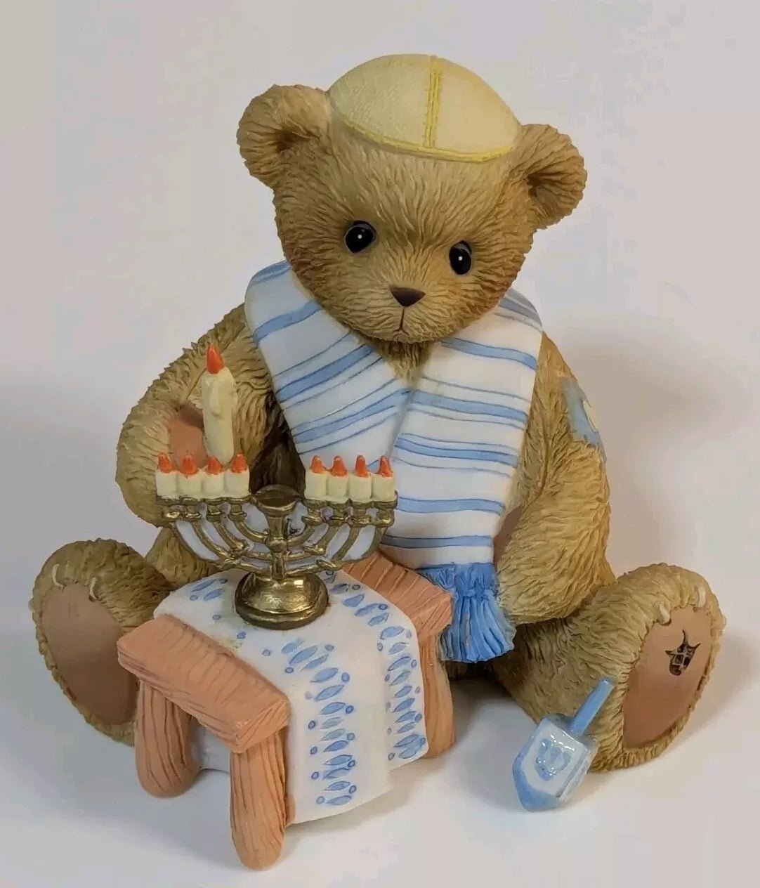 Cherished Teddies: "Celebrate With The Light Of Love" Figurine - Collector Store LLC