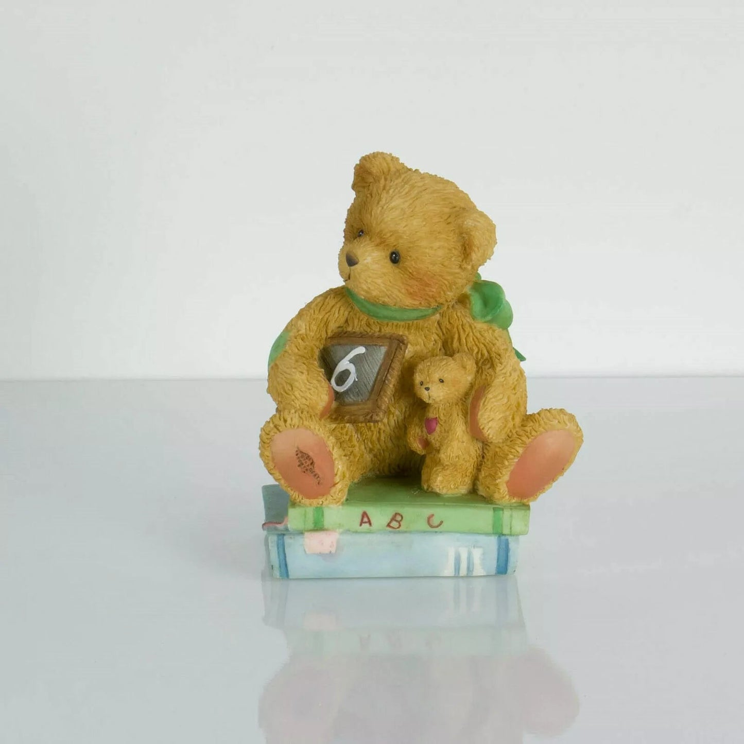 Cherished Teddies: Chalking Up Six Wishes Figurine - Collector Store LLC