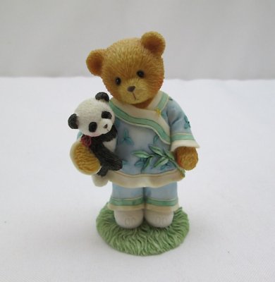 Cherished Teddies: China "Our Friendship Spans Many Miles" Figurine - Collector Store LLC