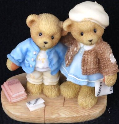 Cherished Teddies: Clement & Jodie "Try, Try, & Try Again!" Figurine - Collector Store LLC