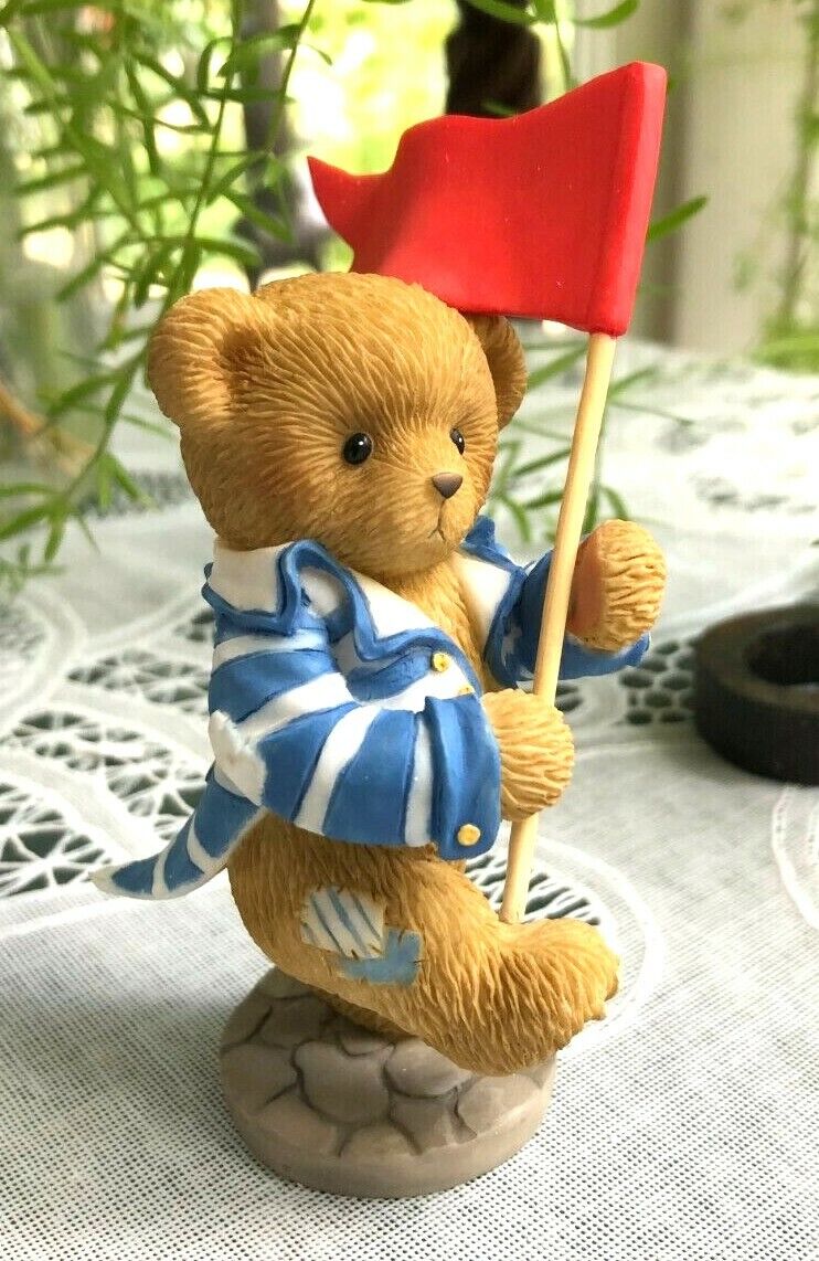 Cherished Teddies: Clyde Figurine - Collector Store LLC