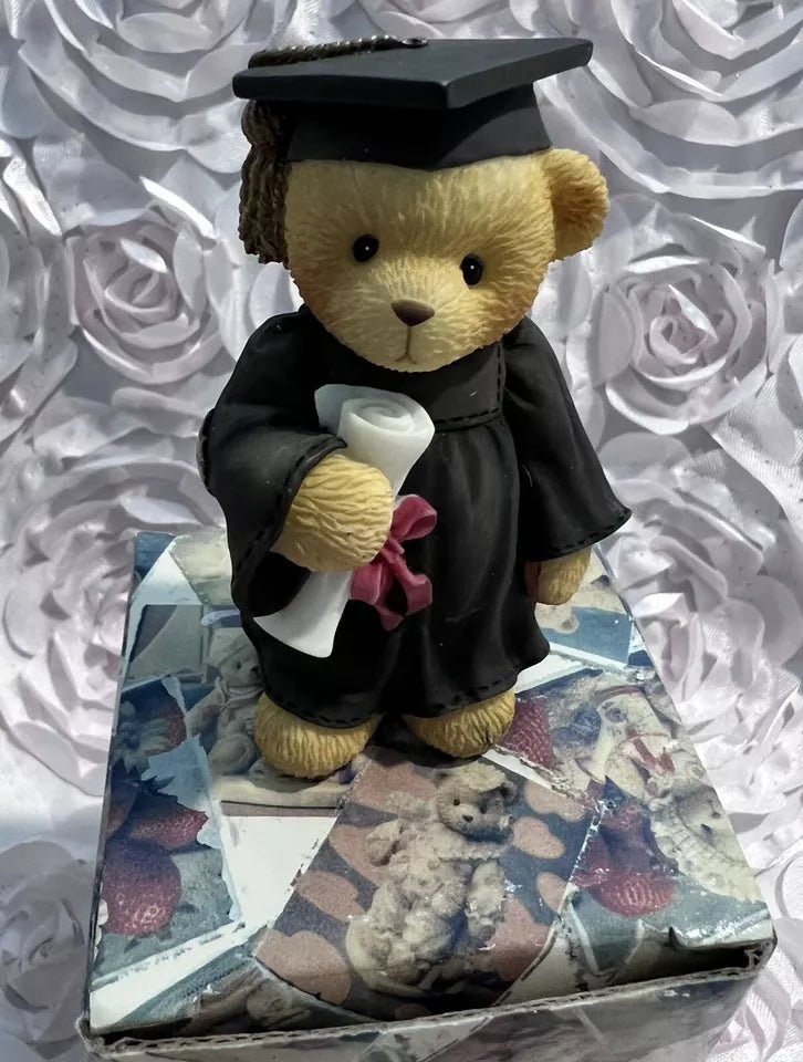 Cherished Teddies: "Congratulations on Your Graduation" Figurine - Collector Store LLC