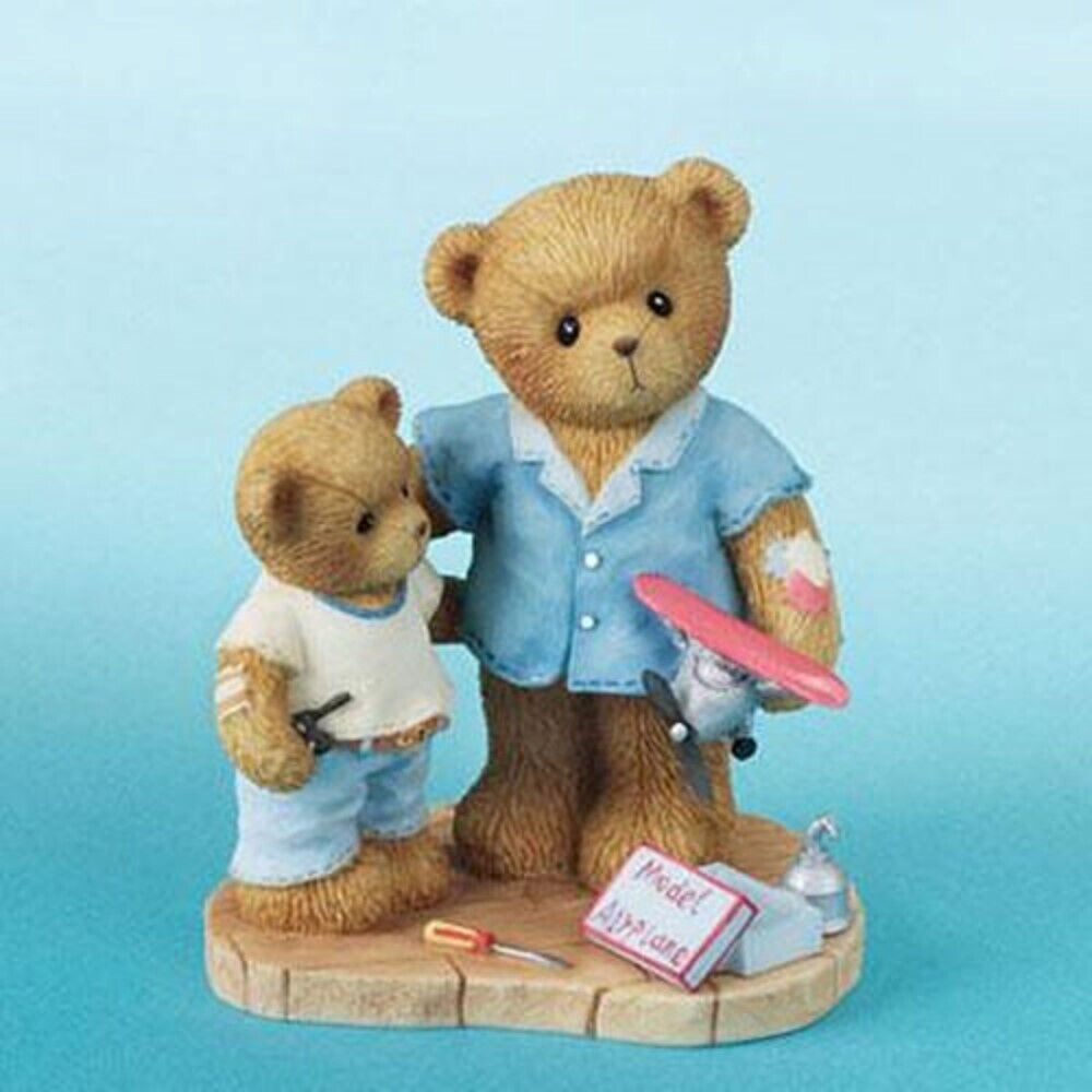 Cherished Teddies: "Dad, You Help My Dreams Take Flight" Figurine - Collector Store LLC