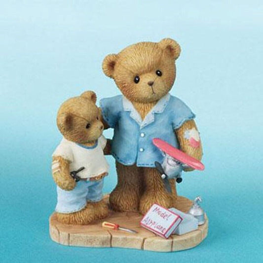 Cherished Teddies: "Dad, You Help My Dreams Take Flight" Figurine - Collector Store LLC