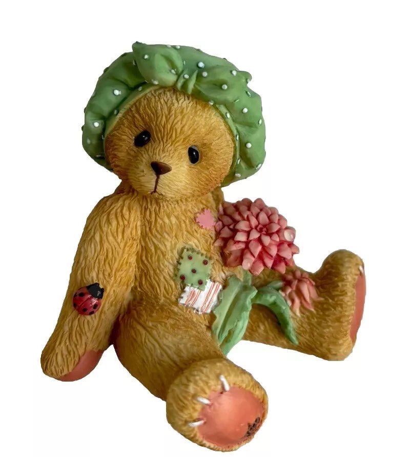 Cherished Teddies: Dahlia "You're The Best Pick Of The Bunch" Figurine - Collector Store LLC