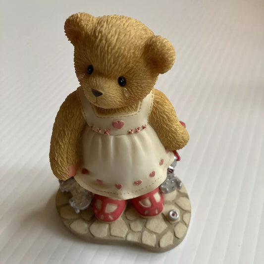 Cherished Teddies: Dawn "Every Once In A While, There's A Bump In The Road" Figurine - Collector Store LLC