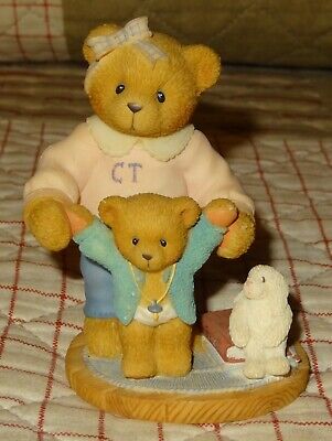 Cherished Teddies: Delia "You're The Beary Best Babysitter" Figurine - Collector Store LLC