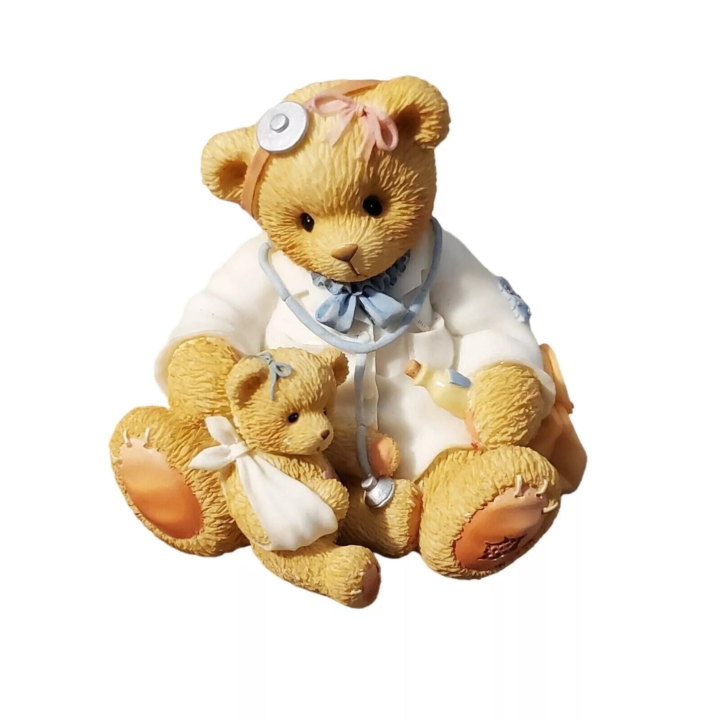 Cherished Teddies: Dr. Darlene Makebetter 1998 Symbol of Membearship Figurine - Collector Store LLC