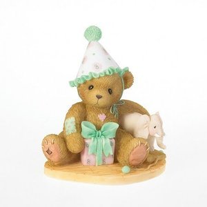 Cherished Teddies: "Eighth Birthdays Are Trunks Of Fun!" Figurine - Collector Store LLC