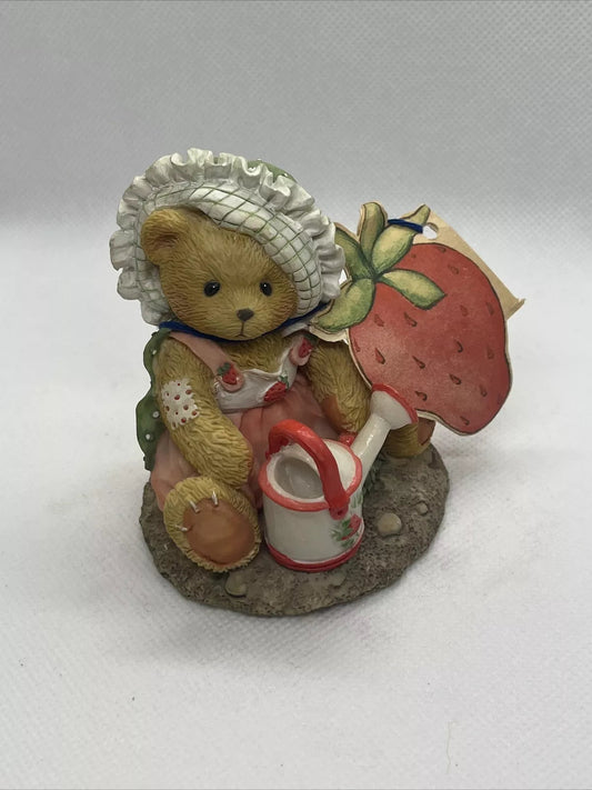 Cherished Teddies: Ella "Love Grows In My Heart" Figurine - Collector Store LLC