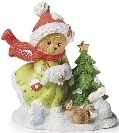 Cherished Teddies: Emma Annual Figurine Dated 2024 - Collector Store LLC