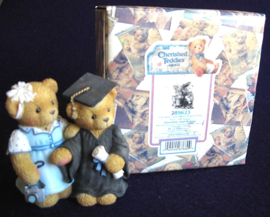 Cherished Teddies: Ernestine & Regina "I've Never Been More Proud Of You" Figurine - Collector Store LLC