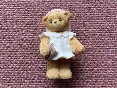 Cherished Teddies: First Communion "Girl" Figurine - Collector Store LLC