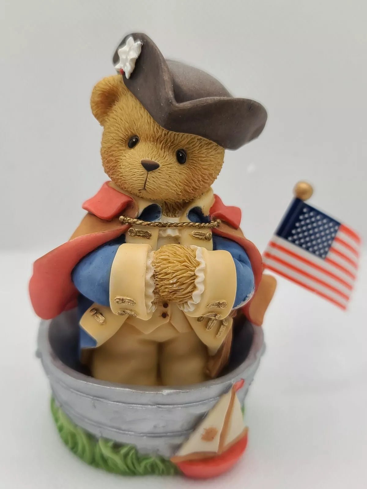 Cherished Teddies: George "Wishing You Waves Of Discovery In The Future" Figurine - Collector Store LLC