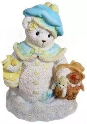 Cherished Teddies: Georgina "There's Snow Bear Like You" Figurine - Collector Store LLC