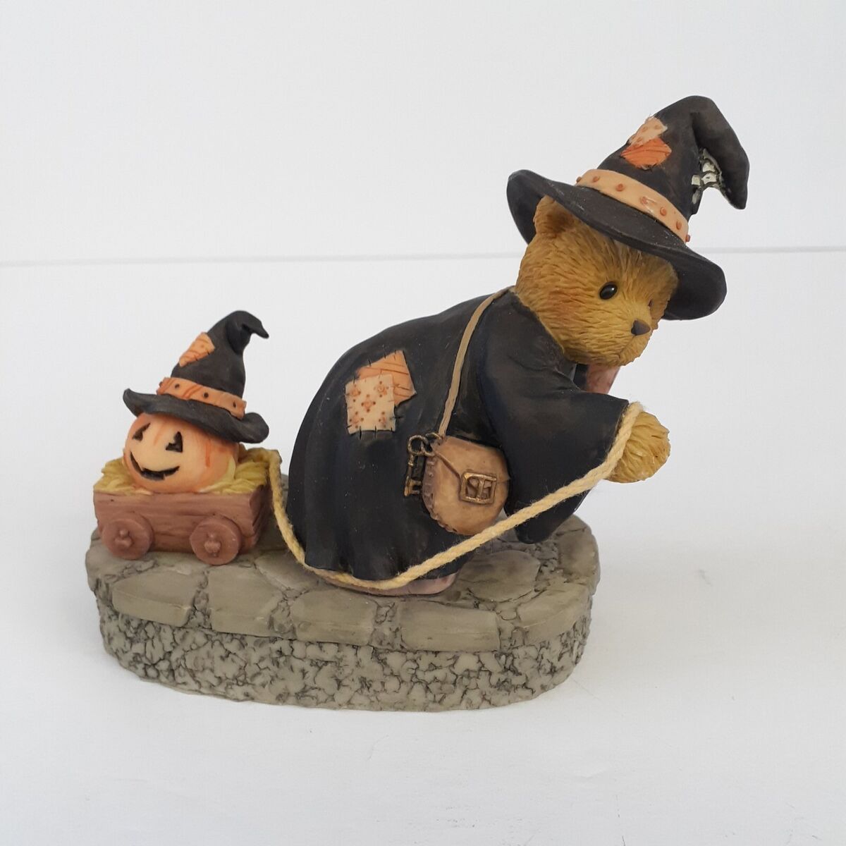 Cherished Teddies: Griselda "Add A Little Hocus Pocus To Every Halloween" Figurine - Collector Store LLC