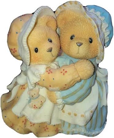 Cherished Teddies: Haley & Logan "Sisters & Hugs Soothe The Soul" Figurine - Collector Store LLC