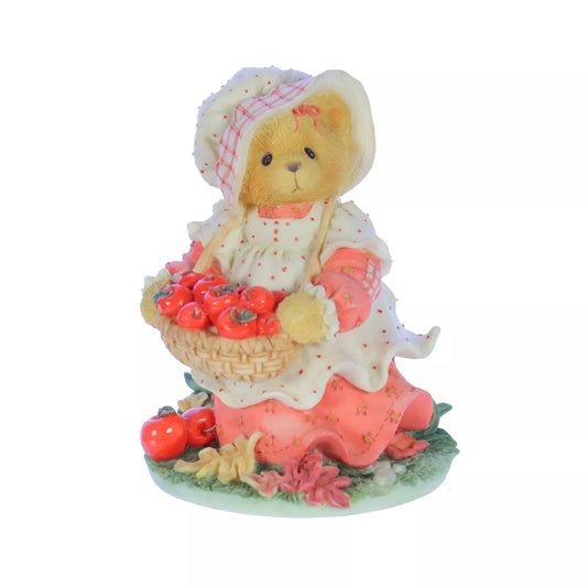 Cherished Teddies: Hannah "Autumn Brings A Season Of Thanksgiving" Figurine - Collector Store LLC