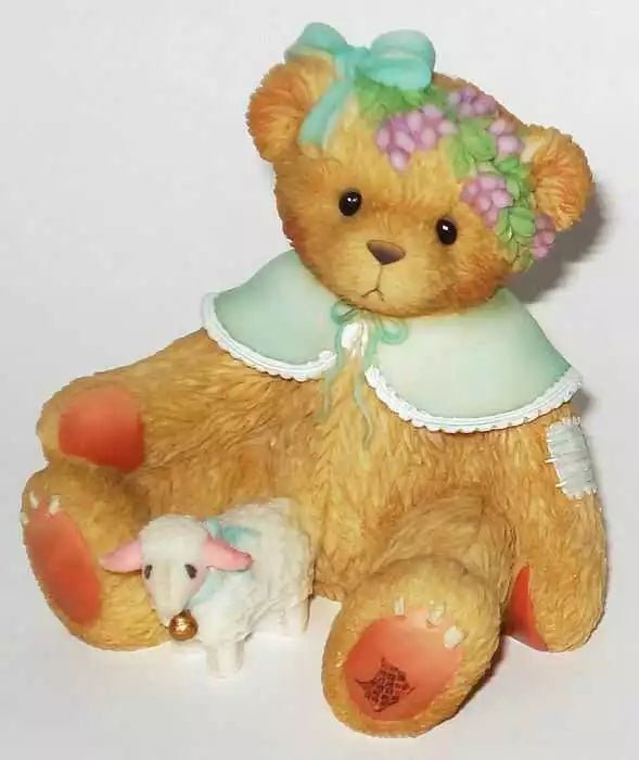 Cherished Teddies: Heather "A True Friend Is Someone To Admire" Figurine - Collector Store LLC