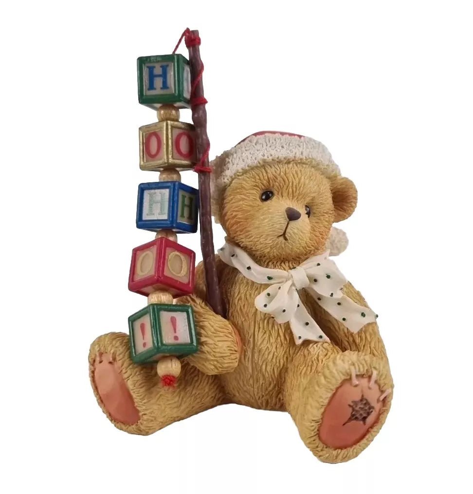 Cherished Teddies: Holden "Catchin' The Holiday Spirit!" Figurine - Collector Store LLC