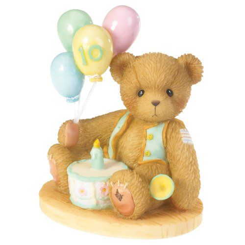 Cherished Teddies: "Honk If You're Ten!" Figurine - Collector Store LLC