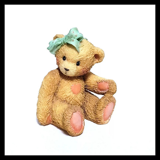 Cherished Teddies: Jacki "Hugs & Kisses" Figurine - Collector Store LLC