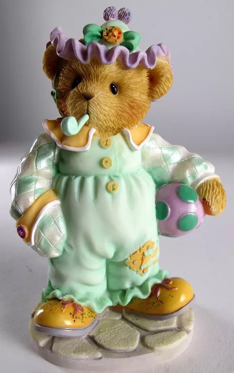 Cherished Teddies: Jeanette "Laughter Is The Best Medicine" Figurine - Collector Store LLC