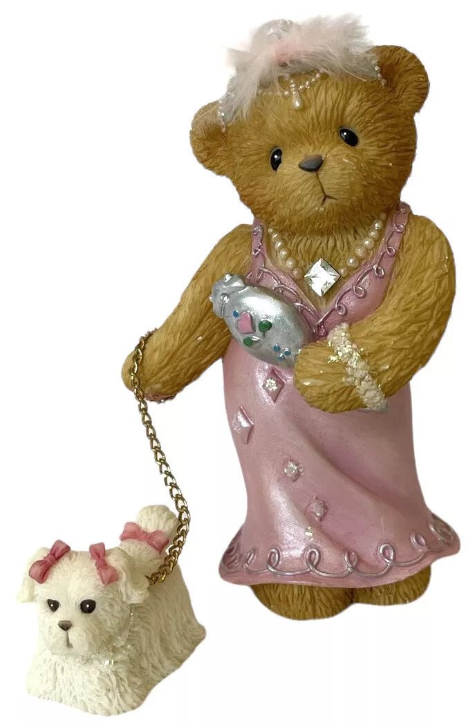 Cherished Teddies: Julia Bearon as "Gloria Growlette" 2000 Membearship Figurine - Collector Store LLC