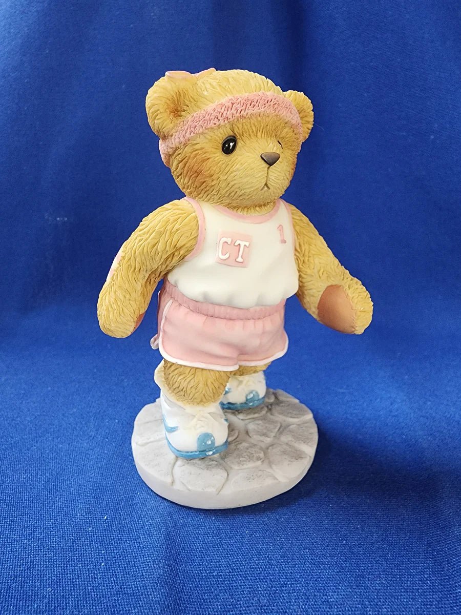 Cherished Teddies: Krista "No Pain, No Gain!" Figurine - Collector Store LLC