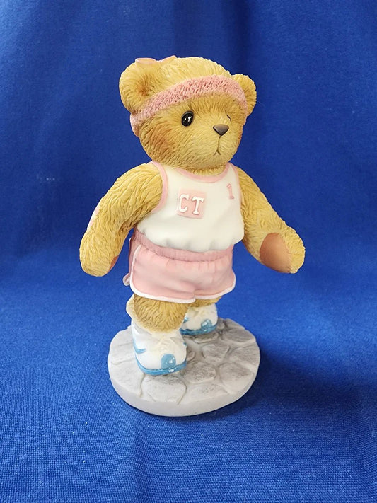 Cherished Teddies: Krista "No Pain, No Gain!" Figurine - Collector Store LLC