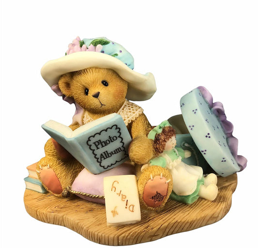 Cherished Teddies: Lauren "Cherished Memories Never Fade" Figurine - Collector Store LLC