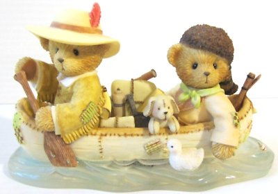 Cherished Teddies: Lewis & Clark "We Proceeded On To Friendship" Figurine - Collector Store LLC