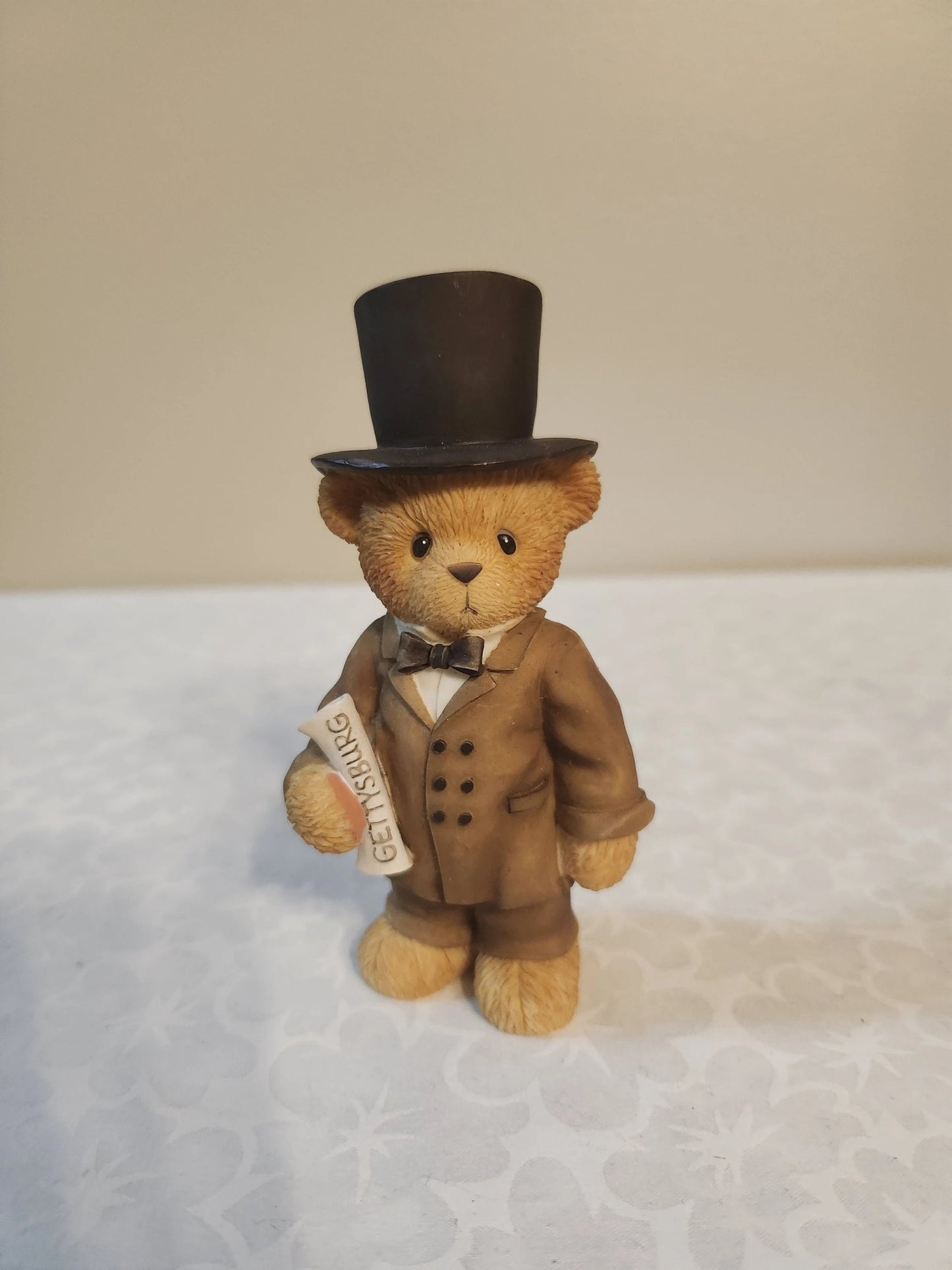 Cherished Teddies: Lincoln "Four Score & Seven Years Ago" Figurine - Collector Store LLC