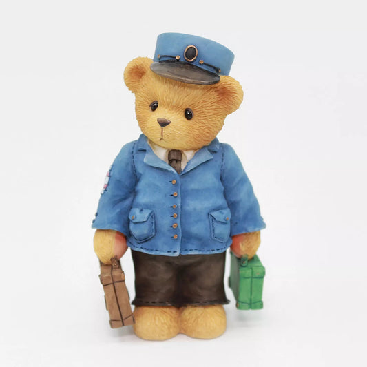 Cherished Teddies: Lloyd 1997 Symbol Of Membearship Figurine - Collector Store LLC