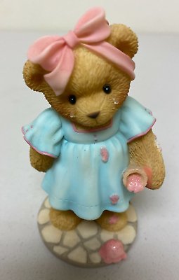 Cherished Teddies: Lorraine "Don't Let It Get You Down" Figurine - Collector Store LLC