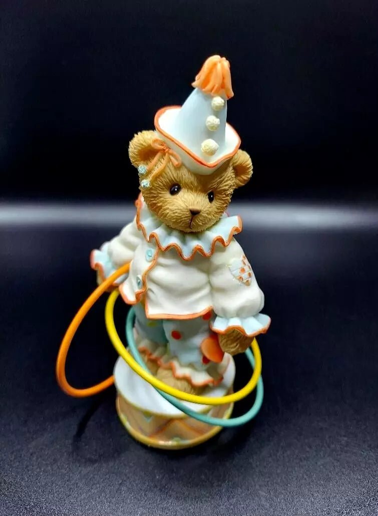 Cherished Teddies: Lyndon "I'd Jump Through Hoops For You" Figurine - Collector Store LLC