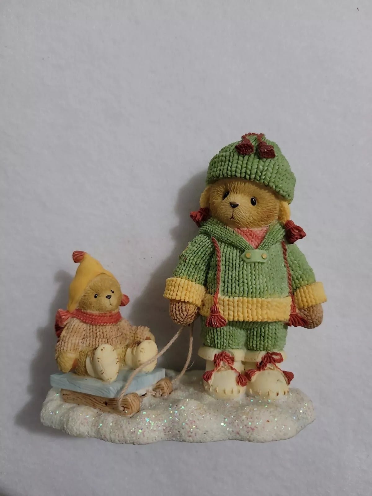 Cherished Teddies: Marge And Nell "Friends Will Always Help You Pull Through" Figurine - Collector Store LLC