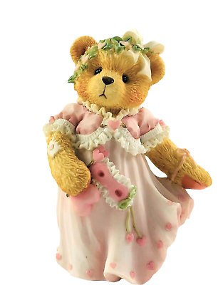 Cherished Teddies: Marian "You're The Hero Of My Heart" Figurine - Collector Store LLC