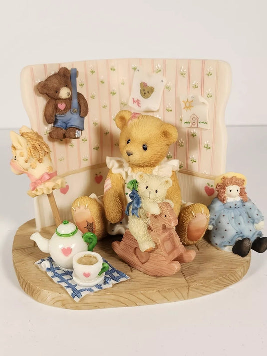 Cherished Teddies: Mary Jane "My Favorite Things" Figurine - Collector Store LLC