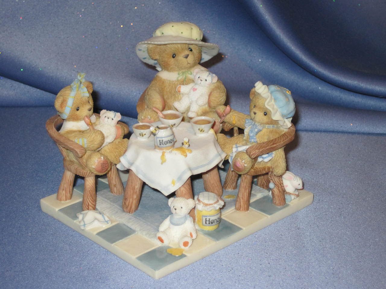 Cherished Teddies: Mimi, Darci, & Misty "There's Always Time For Friends" Figurine - Collector Store LLC