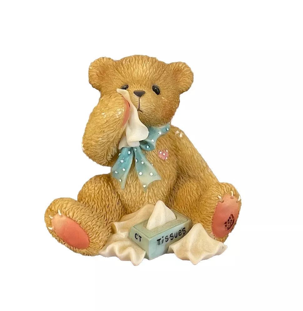 Cherished Teddies: "Miss You Terribearly When You're Away" Figurine - Collector Store LLC