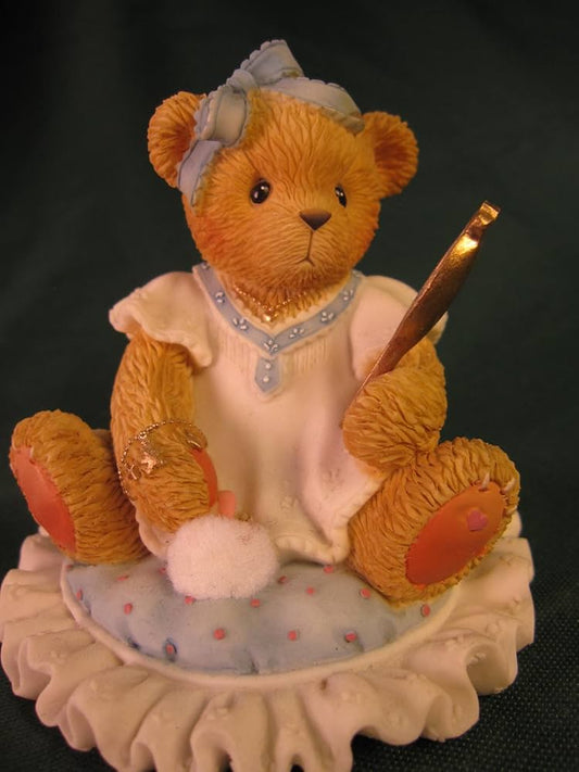 Cherished Teddies: Monica "Monday's Child Is Fair Of Face" Figurine - Collector Store LLC