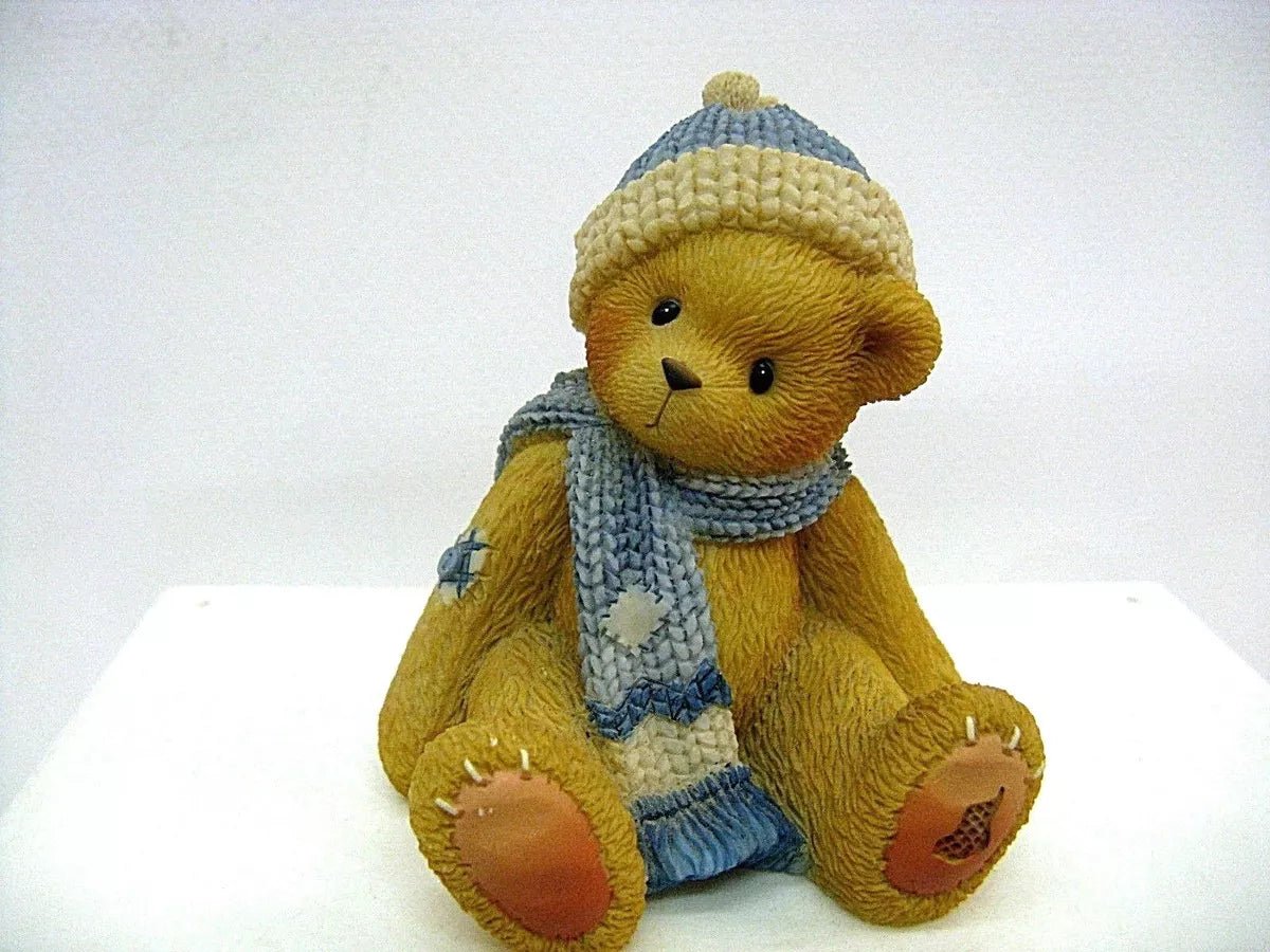 Cherished Teddies: Nikki "A Cold Winter's Day Won't Keep Me Away" Figurine - Collector Store LLC