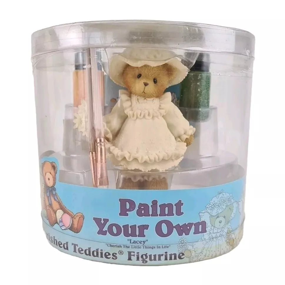 Cherished Teddies: Paint Your Own Figurine - Collector Store LLC