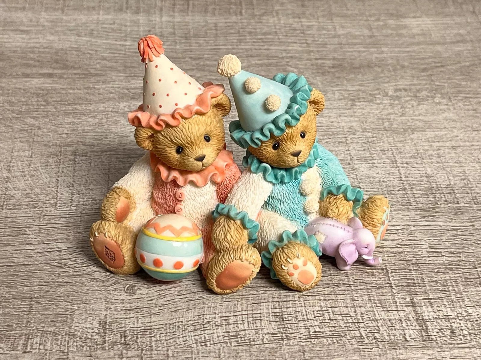 Cherished Teddies: Palmer & Charlene "Clowning Around" Figurine - Collector Store LLC