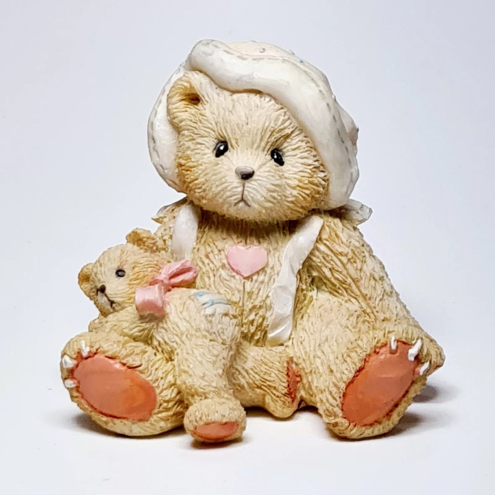 Cherished Teddies: Phoebe "A Little Friendship Is A Big Blessing" Figurine - Collector Store LLC