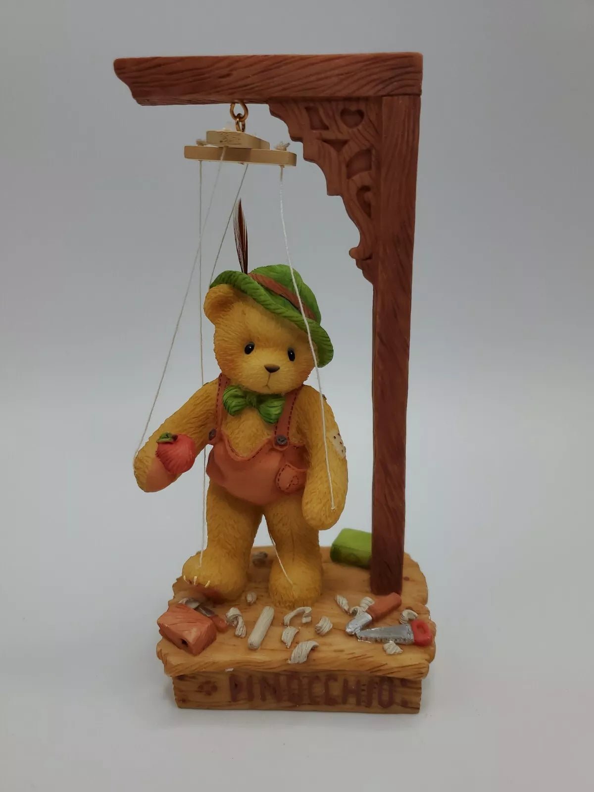 Cherished Teddies: Pinocchio "You've Got My Heart On A String" Figurine - Collector Store LLC